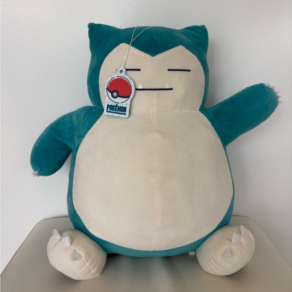 Snorlax Pokemon Banpresto Blue and White Plush